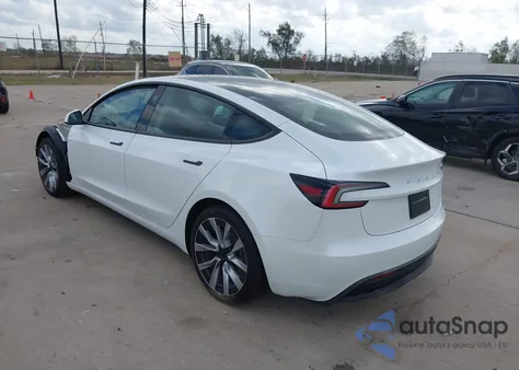 2024 Tesla Model 3 Long Range Dual Motor All-Wheel Drive/Rear-Wheel Drive from USA, damaged, VIN 5YJ3E1EAXRF750199